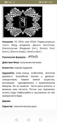 Руны android App screenshot 2